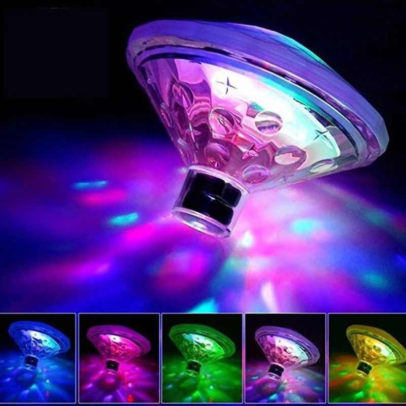 Underwater Swimming Pool Lazy Spa Hot Tub Floating Sensory Colorful LED Lights 
Underwater Swimming Pool Lazy Spa Hot Tub Floating Sensory Colorful LED Lights