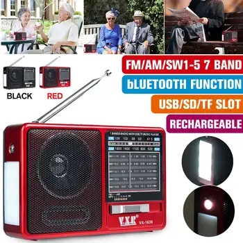 Mini Portable Radio Handheld Digital FM AM SW USB TF MP3 Player Rechargeable bluetooth Stereo Speaker 7 Bands Radio Music Player
Mini Portable Radio Handheld Digital FM AM SW USB TF MP3 Player Rechargeable bluetooth Stereo Speaker 7 Bands Radio Music Player