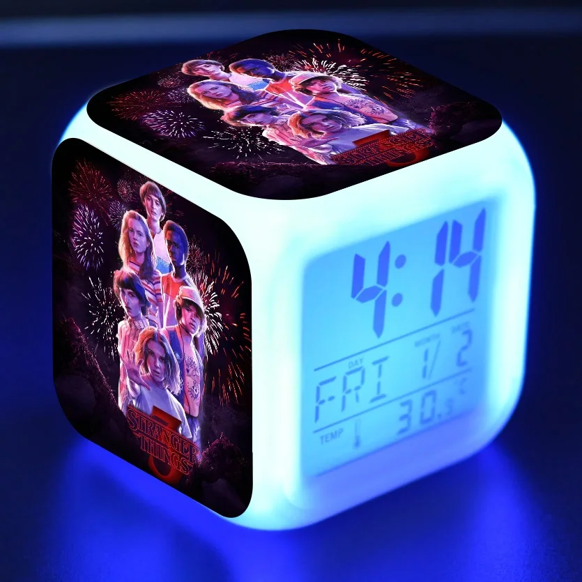 Movie Figurines Stranger Things LED Alarm Clock Colorful Flash Touch Light Action Figure Toys for Kids christmas gift
Movie Figurines Stranger Things LED Alarm Clock Colorful Flash Touch Light Action Figure Toys for Kids christmas gift