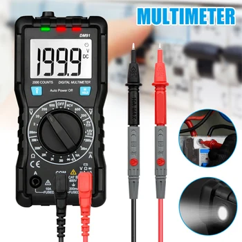 Mini Digital Multimeter Counts Test Tool Multi Meter Automatic Shutdown AC Direct Current DM91 CLH@8
Mini Digital Multimeter Counts Test Tool Multi Meter Automatic Shutdown AC Direct Current DM91 CLH@8