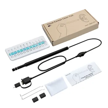 Multifunction 3 In 1 Ear Endoscope Visual Ear Picker Earwax Cleaning Tool Ear Tunnel Camera Usb Ear Cleaner 300,000 pixels
Multifunction 3 In 1 Ear Endoscope Visual Ear Picker Earwax Cleaning Tool Ear Tunnel Camera Usb Ear Cleaner 300,000 pixels