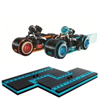 230pcs TRON Legacy Light Cycles Model Building Blocks Bricks Compatible Ninjago 21314 Toys for Children Gifts
230pcs TRON Legacy Light Cycles Model Building Blocks Bricks Compatible Ninjago 21314 Toys for Children Gifts