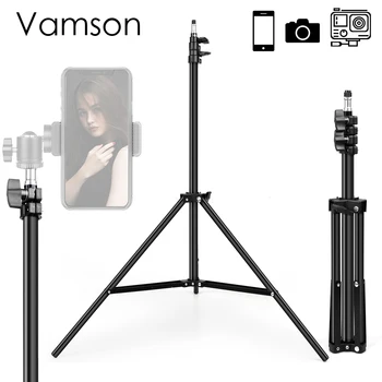 Vamson Portable Tripod Stand for Mobile Phone Camera for Phone for DSLR Camera phone Canon Nikon Sony DSLR Camer VLS01C
Vamson Portable Tripod Stand for Mobile Phone Camera for Phone for DSLR Camera phone Canon Nikon Sony DSLR Camer VLS01C