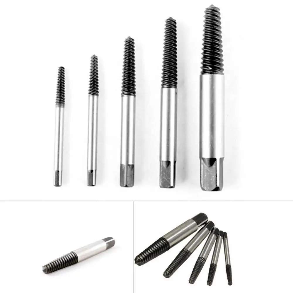 5pcs/set Screw Extractor broken head screw broken screw faucet triangle valve Breaker Screw Remover Stripping Tool
5pcs/set Screw Extractor broken head screw broken screw faucet triangle valve Breaker Screw Remover Stripping Tool