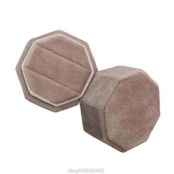 Hexagon Velvet Ring Box Double Ring Display Holder with Detachable Lid Ring Box Holder for Wedding Ceremony O06 20 Dropshipping
Hexagon Velvet Ring Box Double Ring Display Holder with Detachable Lid Ring Box Holder for Wedding Ceremony O06 20 Dropshipping