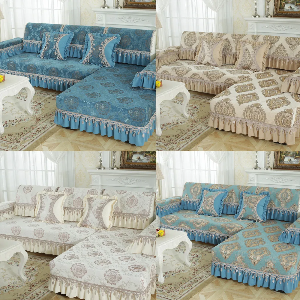 High-end luxury chenille couch cover for sofas, L shape combination kit of all-inclusive Non-slip sofa covers for living room
High-end luxury chenille couch cover for sofas, L shape combination kit of all-inclusive Non-slip sofa covers for living room