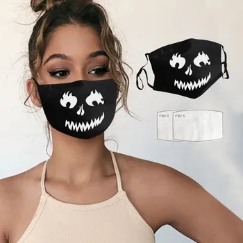 1pc Adult Halloween Print Face Mask Scarf Mascarilla Mascarar Cotton Face Mask Pm2.5 Activated Carbon Mask Washable And Reusable
1pc Adult Halloween Print Face Mask Scarf Mascarilla Mascarar Cotton Face Mask Pm2.5 Activated Carbon Mask Washable And Reusable
