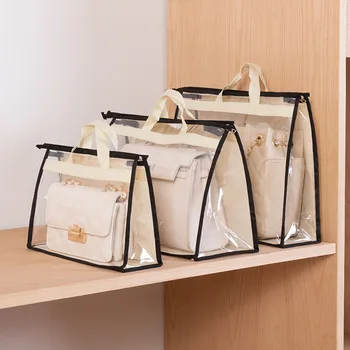 Protable Clear Women Purse Handbag Dust Cover Craft Storage Bag With Zipper For Dust Moisture Proof Protector Travel Organizer
Protable Clear Women Purse Handbag Dust Cover Craft Storage Bag With Zipper For Dust Moisture Proof Protector Travel Organizer