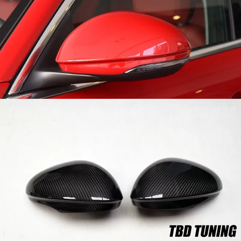 Mirror Cover For Alfa Romeo Giulia add on style Carbon Fiber Rear View Mirror Cover 2016+
Mirror Cover For Alfa Romeo Giulia add on style Carbon Fiber Rear View Mirror Cover 2016+