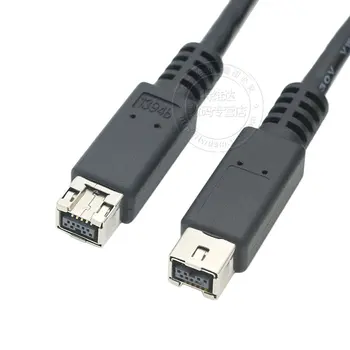 

60CM 9 pin to 9 pin Firewire 800 IEEE 1394b cable IEEE1394B Firewire 9Pin to 9Pin Male to Male connector Cables IEEE-1394b 2FT