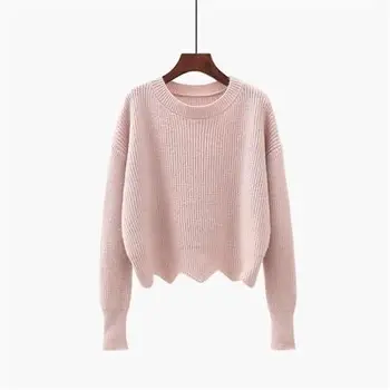 Simple top basic round neck and all-around women's long sleeve shift clothes in multi colors
Simple top basic round neck and all-around women's long sleeve shift clothes in multi colors