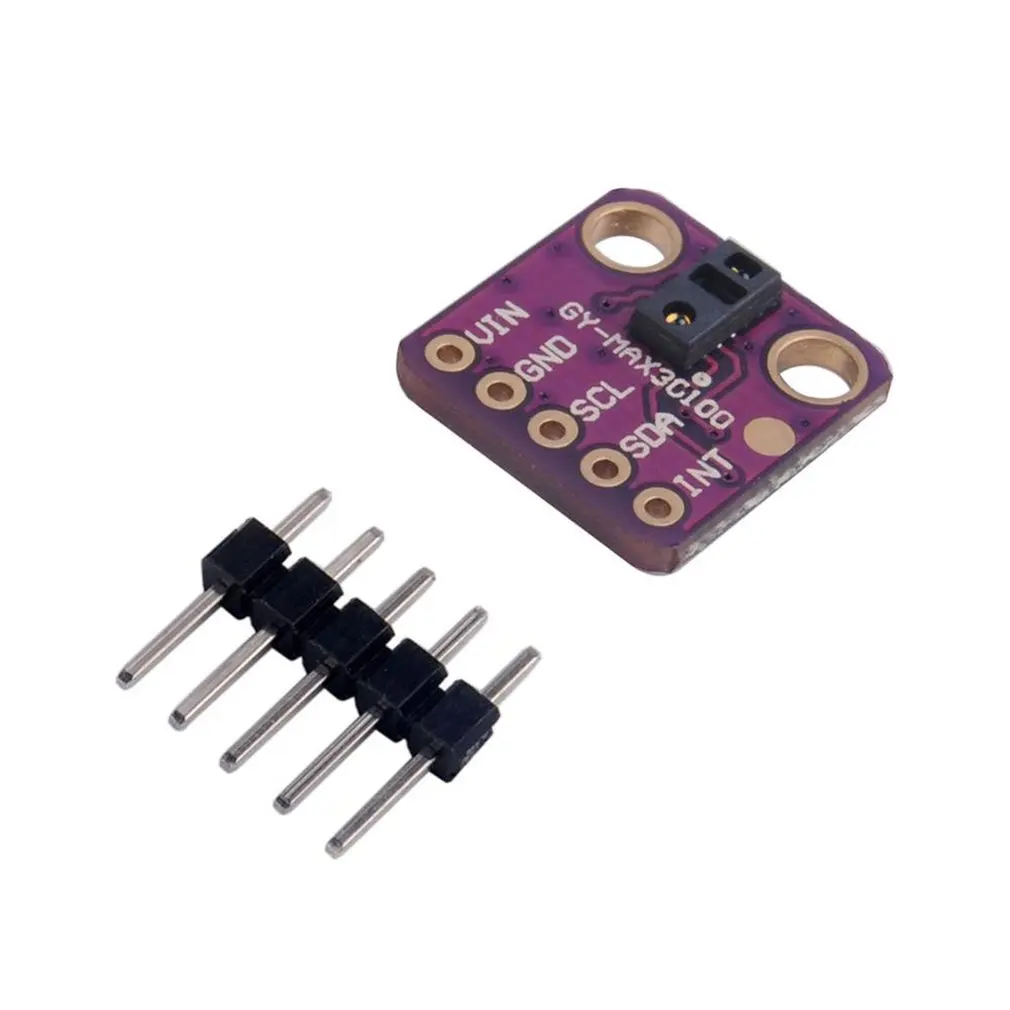 GY-MAX30100 Heart Rate Blood Oxygen Sensor Module Heart Rate Click Sensor High Performance Sensor Module
GY-MAX30100 Heart Rate Blood Oxygen Sensor Module Heart Rate Click Sensor High Performance Sensor Module