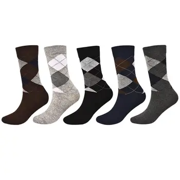 Men's Plaid Cotton Socks Cotton Comfortable Fashion Casual Business Socks Autumn Winter Men's Socks
Men's Plaid Cotton Socks Cotton Comfortable Fashion Casual Business Socks Autumn Winter Men's Socks