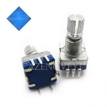 5pcs/lot Plum handle 15mm rotary encoder coding switch / EC11 / digital potentiometer with switch 5 Pin In Stock
5pcs/lot Plum handle 15mm rotary encoder coding switch / EC11 / digital potentiometer with switch 5 Pin In Stock