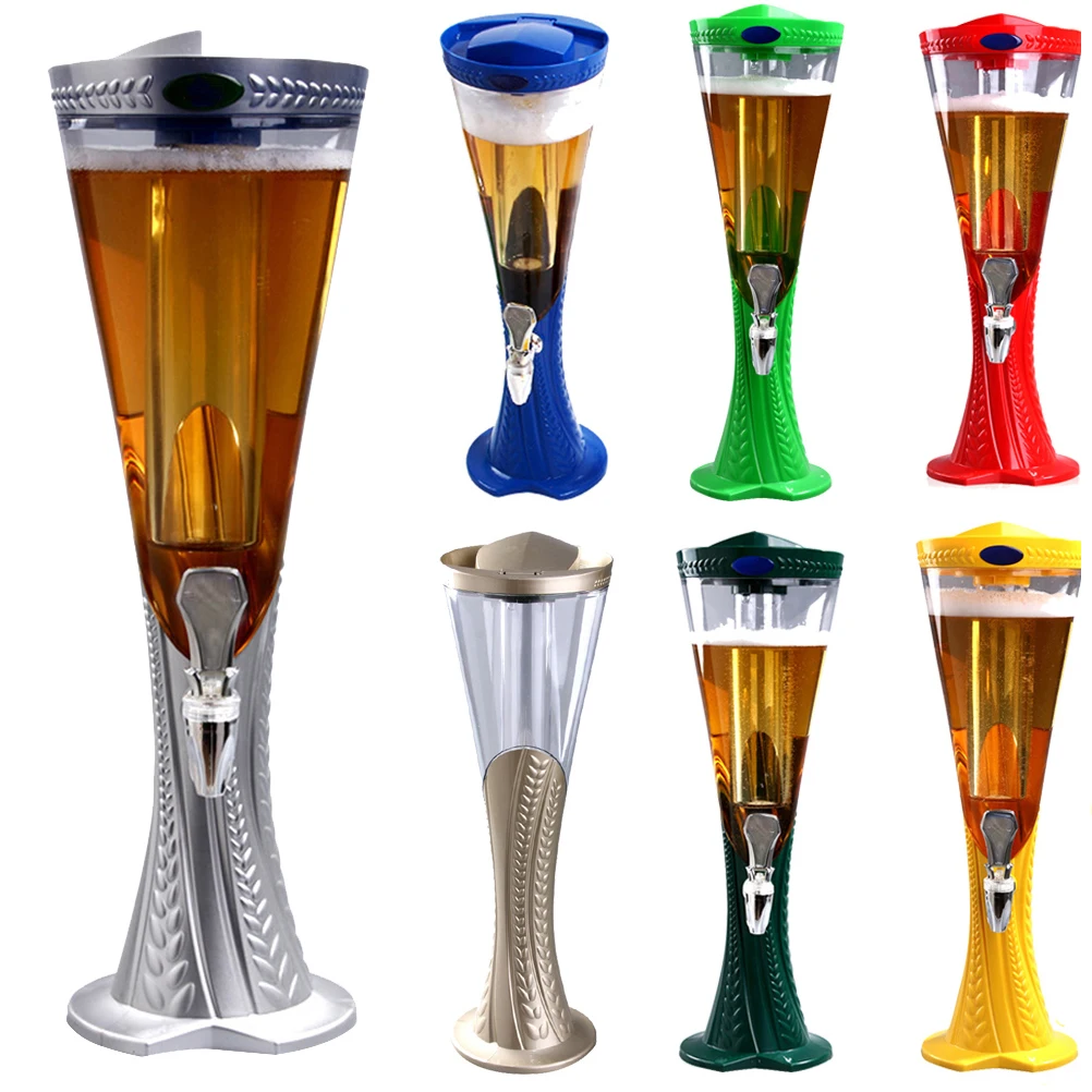 1.5 L Plastic Tabletop Detachable Wine Beer Tower Beverage Juice Dispenser (Green)
1.5 L Plastic Tabletop Detachable Wine Beer Tower Beverage Juice Dispenser (Green)