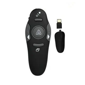 2.4G USB Wireless Presenter Laser Pointer PPT Remote Control for Powerpoint Presentation Teaching Meeting Laser
2.4G USB Wireless Presenter Laser Pointer PPT Remote Control for Powerpoint Presentation Teaching Meeting Laser