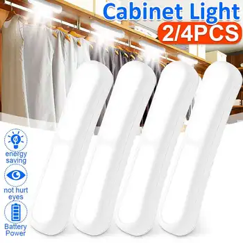 2/4PCS LED Under Cabinet Light Hand Pressure Closet Lamp 4 LEDs for Wardrobe Cupboard Closet Kitchen Lighting Led Night Light
2/4PCS LED Under Cabinet Light Hand Pressure Closet Lamp 4 LEDs for Wardrobe Cupboard Closet Kitchen Lighting Led Night Light