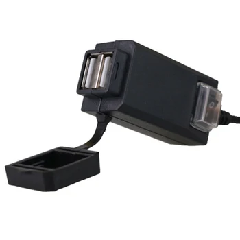 Universal Waterproof Dual USB Port 12V Motorcycle Fast Charger Power Supply Socket for Phone Mobile
Universal Waterproof Dual USB Port 12V Motorcycle Fast Charger Power Supply Socket for Phone Mobile
