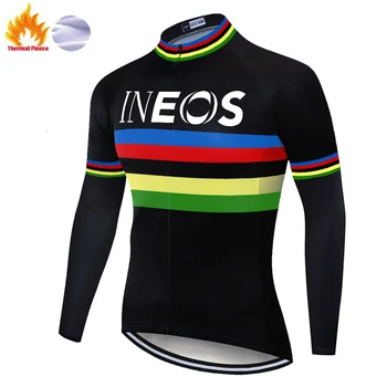 2020 INEOS team cycling jersey Winter Thermal Fleece maillot cyclisme long sleeve camiseta ciclismo Moutain jersey ciclismo
2020 INEOS team cycling jersey Winter Thermal Fleece maillot cyclisme long sleeve camiseta ciclismo Moutain jersey ciclismo