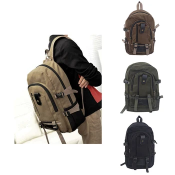 Travel Rucksack Multifunctional Travel Bucket Backpack Men Rugzak Canvas College Student Casual School Backpack 2020
Travel Rucksack Multifunctional Travel Bucket Backpack Men Rugzak Canvas College Student Casual School Backpack 2020