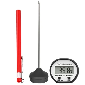 1 Set Food Thermometer Electronic Useful Practical Baking Thermometer Meat Thermometer Cooking Thermometer for Home Inside
1 Set Food Thermometer Electronic Useful Practical Baking Thermometer Meat Thermometer Cooking Thermometer for Home Inside