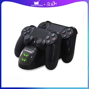DATA FROG Game Controller Joystick Dual USB Charging Dock Station With LED Light Indicators for Playstation 4 PS4/PS4 Slim/Pro
DATA FROG Game Controller Joystick Dual USB Charging Dock Station With LED Light Indicators for Playstation 4 PS4/PS4 Slim/Pro