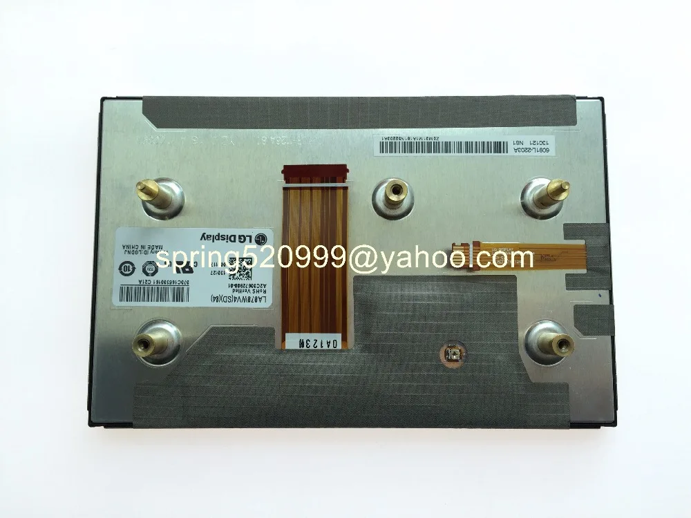 Brand new LA070WV4-SD04 LA070WV4(SD)(02) LA070WV4-SD03 SD04 LCD module 7inch display for Mercedes car navigation
Brand new LA070WV4-SD04 LA070WV4(SD)(02) LA070WV4-SD03 SD04 LCD module 7inch display for Mercedes car navigation