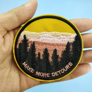 Make More Detours Lost on Forest Outdoor Adventure Morale Emblem Clothing Backpack Cap DIY Embroidered Iron on Patch Decor
Make More Detours Lost on Forest Outdoor Adventure Morale Emblem Clothing Backpack Cap DIY Embroidered Iron on Patch Decor