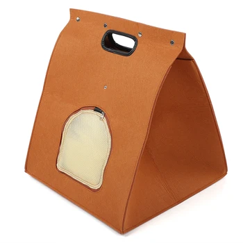 Felt Cloth Chocolate Simple Cleaning Portable Good Air Permeability Comfortable Pet Bag Suitable For Pet Small Dogs Cats
Felt Cloth Chocolate Simple Cleaning Portable Good Air Permeability Comfortable Pet Bag Suitable For Pet Small Dogs Cats