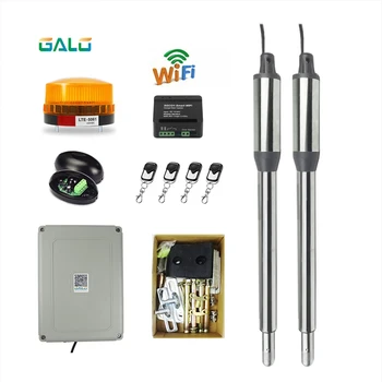 Wireless and wifi control Automatic dual arms electric swing door gate Opener Operator Motor actuator closer swing gate opener
Wireless and wifi control Automatic dual arms electric swing door gate Opener Operator Motor actuator closer swing gate opener