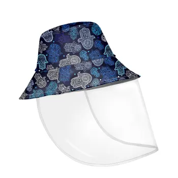 Hand Of Fatima Design Multi-function Protective Cap New Anti Dust Uv Windproof Bucket Hat Anti-spitting Face Cover Cap Gorras
Hand Of Fatima Design Multi-function Protective Cap New Anti Dust Uv Windproof Bucket Hat Anti-spitting Face Cover Cap Gorras