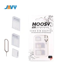 JAVY Micro Nano SIM Card Adapter Connector Kit For iPhone 6 7 plus 5S Huawei P8 lite P9 Xiaomi Note 4 Pro 3S Mi5 sims holder
JAVY Micro Nano SIM Card Adapter Connector Kit For iPhone 6 7 plus 5S Huawei P8 lite P9 Xiaomi Note 4 Pro 3S Mi5 sims holder