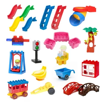 Building Blocks Accessory Baby Assembling Toys Slide Ladder Window Motorcycle Tree Baseplate Compatible Parts
Building Blocks Accessory Baby Assembling Toys Slide Ladder Window Motorcycle Tree Baseplate Compatible Parts