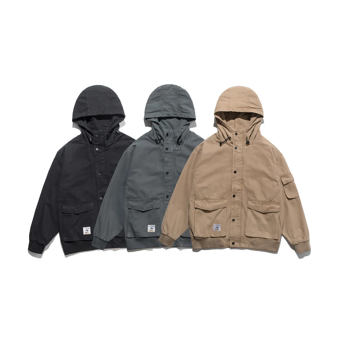 2019 New Style Japanese-style Washing Coat Men's Hoodie Autumn And Winter Loose-Fit Multi-pockets Tooling Jacket MEN'S Coat Fash
2019 New Style Japanese-style Washing Coat Men's Hoodie Autumn And Winter Loose-Fit Multi-pockets Tooling Jacket MEN'S Coat Fash