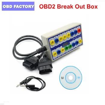 Best OBDII OBD2 Breakout Box Car OBD 2 Break Out Box Car Protocol Detector Auto Can Test Box Automotive Connector Car-detector
Best OBDII OBD2 Breakout Box Car OBD 2 Break Out Box Car Protocol Detector Auto Can Test Box Automotive Connector Car-detector