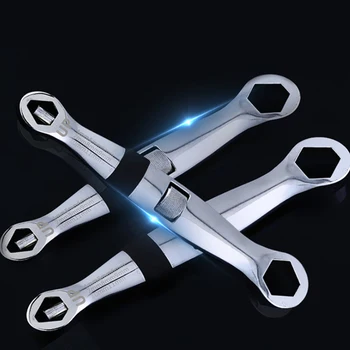 Auto Repair Tools Multifunctional Plum Nut Live Mouth Wrench Fast Adjustable Type
Auto Repair Tools Multifunctional Plum Nut Live Mouth Wrench Fast Adjustable Type