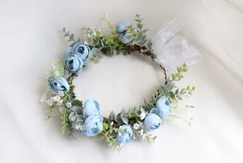 Simulation Flower Wreath Headdress Artificial Silk Flower Decorative Flowers Wreath Wedding Bride Bridesmaid Headdress
Simulation Flower Wreath Headdress Artificial Silk Flower Decorative Flowers Wreath Wedding Bride Bridesmaid Headdress