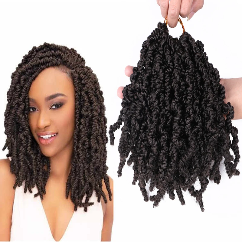 Ombre Pre-twisted Spring Twist Hair 10 " Passion Twist Crochet Braids Natural Short Curly Spring Twist Braiding Hair Extensions
Ombre Pre-twisted Spring Twist Hair 10 " Passion Twist Crochet Braids Natural Short Curly Spring Twist Braiding Hair Extensions