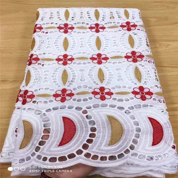 5Y Swiss lace fabric 2020 heavy beaded embroidery African lace fabrics 100% cotton fabric Swiss voile lace in Switzerland 3L0322
5Y Swiss lace fabric 2020 heavy beaded embroidery African lace fabrics 100% cotton fabric Swiss voile lace in Switzerland 3L0322