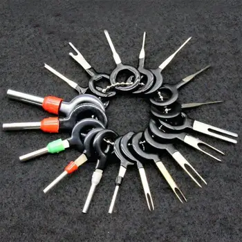 36/18pcs Automotive Plug Terminal Remove Tool Set Key Pin Car Electrical Wire Crimp Connector Extractor Kit Accessories
36/18pcs Automotive Plug Terminal Remove Tool Set Key Pin Car Electrical Wire Crimp Connector Extractor Kit Accessories