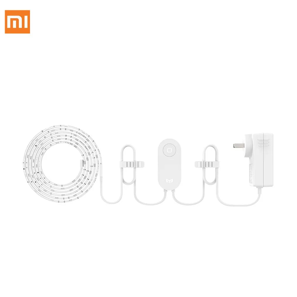 Yeelight RGB LED 2M Smart Light Strip Smart Home for Mi Home APP WiFi Works with Alexa Google Home Assistant 16 Million Colorful
Yeelight RGB LED 2M Smart Light Strip Smart Home for Mi Home APP WiFi Works with Alexa Google Home Assistant 16 Million Colorful