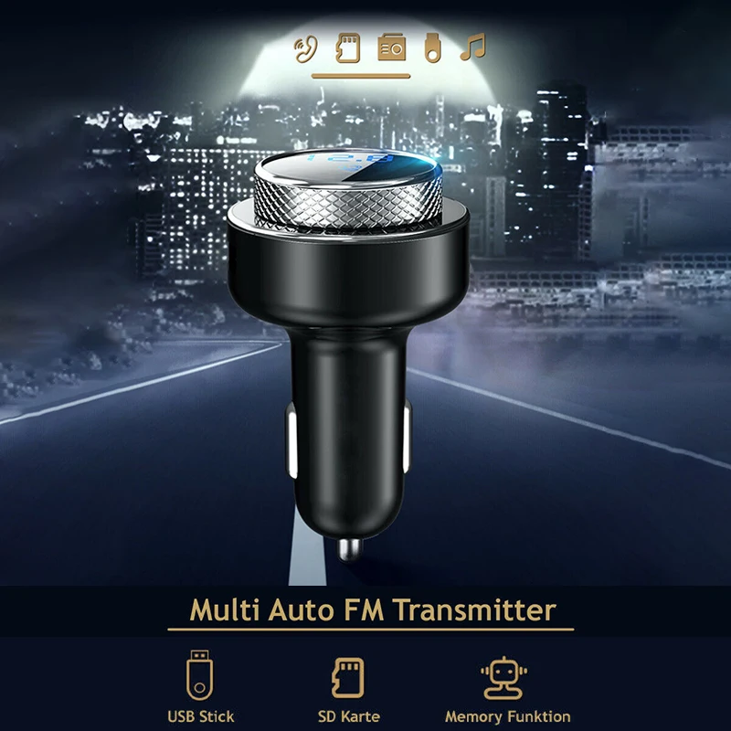 FM Transmitter Handsfree Wireless TF/U Disk Mp3 Audio Player Wireless Car FM Transmitter Radio MP3 Player USB Charger Adapter
FM Transmitter Handsfree Wireless TF/U Disk Mp3 Audio Player Wireless Car FM Transmitter Radio MP3 Player USB Charger Adapter