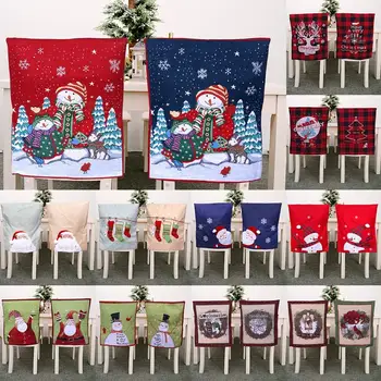 Santa Claus Snowman Embroidered Chair Cover Merry Christmas Decorations For Home 2020 Cristmas Gifts Navidad Natal New Year 2021
Santa Claus Snowman Embroidered Chair Cover Merry Christmas Decorations For Home 2020 Cristmas Gifts Navidad Natal New Year 2021