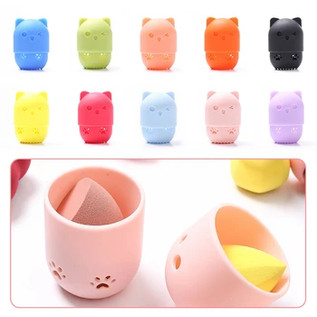 Portable Silicone Powder Puff Storage Case Puff Cleaning Storage Box Makeup Sponge Soft Storage Case Shape Holder Case Home Tool
Portable Silicone Powder Puff Storage Case Puff Cleaning Storage Box Makeup Sponge Soft Storage Case Shape Holder Case Home Tool