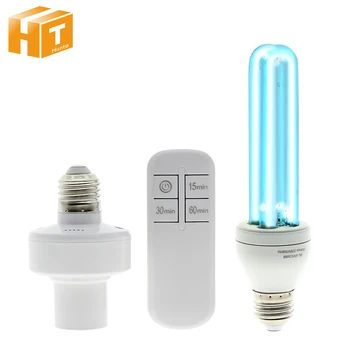 UVC Ultraviolet Germicidal Light Bulb Ozone Sterilization Mites Lights 20W E27 Bactericidal Lamp For Home and Hospitals
UVC Ultraviolet Germicidal Light Bulb Ozone Sterilization Mites Lights 20W E27 Bactericidal Lamp For Home and Hospitals