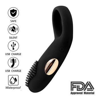 12 Speeds Vibration Clitoris Stimulate Massage Ring Band,USB Charging Flirting Tongue Cock Vibrating Delay Rings for Couple's
12 Speeds Vibration Clitoris Stimulate Massage Ring Band,USB Charging Flirting Tongue Cock Vibrating Delay Rings for Couple's