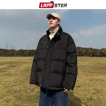 LAPPSTER Men Colorful Bubble Coat Harajuku 2020 Winter Jacket Mens Black Jpanese Solid Fashions Puffer Jacket Parka Couple Coat
LAPPSTER Men Colorful Bubble Coat Harajuku 2020 Winter Jacket Mens Black Jpanese Solid Fashions Puffer Jacket Parka Couple Coat