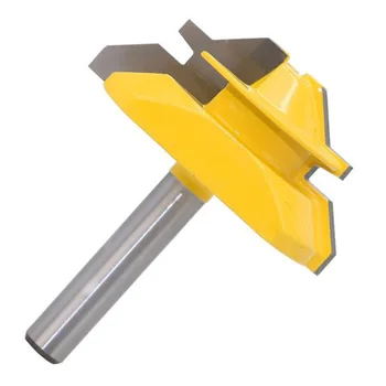 8mm Shank Medium Lock Miter Router Bit 45 Degree 3/4in Bearing Woodworking Tool Durable Carbide Router Bit
8mm Shank Medium Lock Miter Router Bit 45 Degree 3/4in Bearing Woodworking Tool Durable Carbide Router Bit