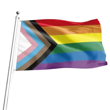Top Rainbow Flag Made of Durable Polyester Fabric Suitable for Party Festival Progress Pride Flags
Top Rainbow Flag Made of Durable Polyester Fabric Suitable for Party Festival Progress Pride Flags