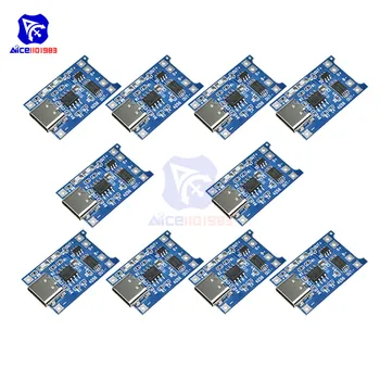 diymore 10PCS/Lot TC4056A Type-C USB 5V 1A 18650 Lithium-ion Battery Module Charger Overcharge Discharge Protection Board
diymore 10PCS/Lot TC4056A Type-C USB 5V 1A 18650 Lithium-ion Battery Module Charger Overcharge Discharge Protection Board